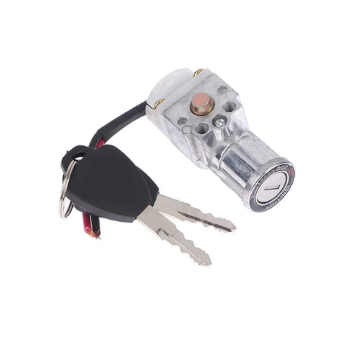 Heavy Duty Electric Bicycle Ignition On Off Key Switch With Big Head For E Bike Lithium Ion Battery Casing Lock