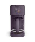 Front view of VersaBrew Two In One Coffee Maker With K Cup Compatibility Delivers 8 Oz, 10 Oz, Or 12 Oz Single Serves Or Full 12 Cup Carafe Iced Coffee Mode Your Go To Brew Buddy With Dishwasher Safe Reusable Filter And Filter Holder 60 Oz Water Tank Plum Finish.