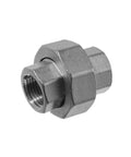 Built Like A Tank 316 Stainless Steel Union Pipe Fitting One Quarter In Bspt Female Class 150 Straight Connector for heavy duty applications.