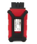 Red and black WiFi OBD II Diagnostic Tool For BMW Motorcycles Gearhead Edition Lets You Service Up To 10 VINs front view