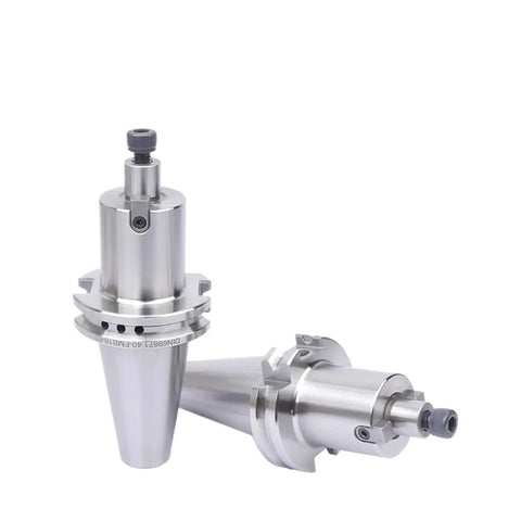 Hella Robust Sk40 FMB Face Milling Collet DIN 69871 CNC Fixture stainless steel design for heavy duty milling and grinding.