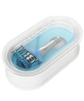 Tweezy Nose And Ear Hair Remover For Men And Women, Pain Free Precision Grooming Tool displayed in transparent packaging.