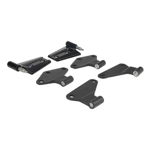 DIY Friendly Car Door Hinge Assembly Replacement Kit For Inside And Outside Hinges Durable Drop In Fit With 55395386Ab 55395392Ab 55395387Ad And More Easy Install Sturdy Long Lasting Performance showcasing metal hinges and brackets.