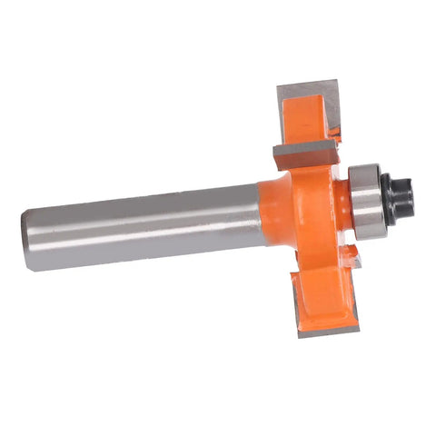 Top Notch 4 Wing Router Bit For Clean Slots In Pine And Particle Board High Carbon Steel Anti Backlash Design with 8mm Shank