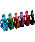 Colorful Seat Post Clamp 31.8mm For Mountain Bike Quick Release Aluminum 7075 T6 Alloy Adjustable Seat Tube Clamp Multiple Colors
