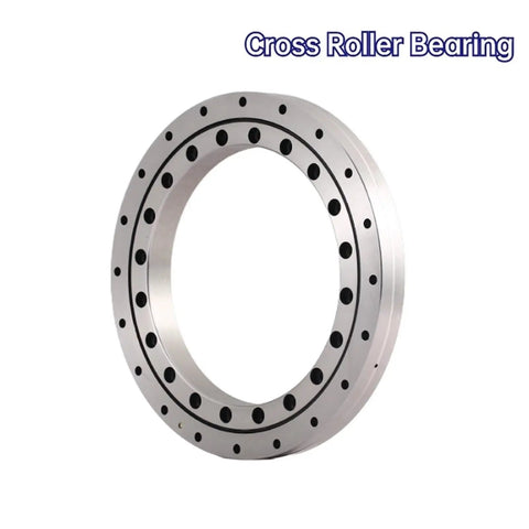 XSU080318 Cross Roller Bearing For CNC Machine Tool Turntable 280X355X25.4 Rotary Industrial Joint Precision Swivel Unit view with holes and smooth surface.