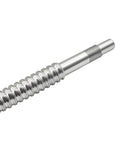 Close-up of SFU1605 Rock Solid Ball Screw With Flange Nut Right Hand Thread BK12 BF12 End Machined Linear Motion Screw
