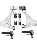 6 Piece Front Suspension Kit Replacement For 2006 To 2011 Buick Lucerne And Cadillac DTS Includes Front Lower Control Arms With Ball Joints, Outer Tie Rod End, And Sway Bar End Links For A Smooth Quiet Ride Pro Grade. two control arms, two tie rods, and two sway bar links
