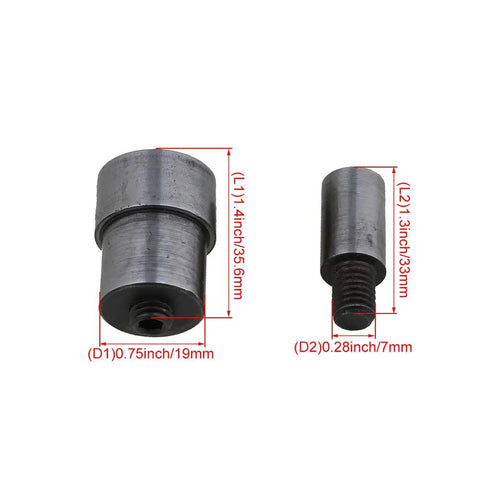 Heavy Duty 5mm Metal Grommet Die Pattern For Eyelets With Hand Press Punch Tool Durable 300 Lb Capacity M8 Thread
