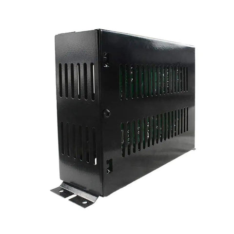 16A Switching Power Supply Box For Arcade Jamma Machines, Wide 110V To 220V AC Input, Plus5V 16A, Plus12V 4A, Minus5V 1A Outputs, 110W Power, BuiltIn EMI Filter, LED Power Indicator, Durable And Easy Install For Retro Arcade Cabinets, black metal vented case