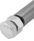 Close-up of a metal bolt from the Push Pull Toggle Clamp 305E 386 Kg Capacity For Workholding Jigs And Welding Fixtures
