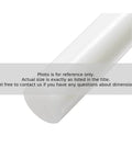Half Inch By 36 Inch PET Plastic Round Rod White Durable For Easy DIY Projects And Industrial Use Long Lasting Wear Resistant Material