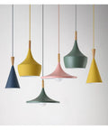 Modern Metal Pendant Lights For Living Room Bedroom Kitchen Office Restaurant Set Up Colorful Hanging Lamps E27 Socket LED Energy Saving Indoor Fixture To Amp Up Your Vibe and Level Up Your Interior Drip in various colors.