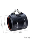 Replacement 2948 4800KV Brushless RC Boat Motor With 3.175mm Shaft And Water Cooling Jacket side view