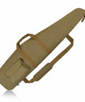 Soft Hunting Gear Case For Outdoors And Scopes, Padded Tactical Equipment Bag with adjustable shoulder sling, khaki 52 inch size