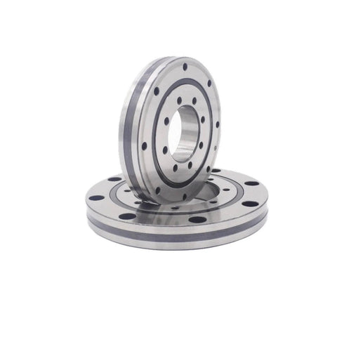 Cross Roller Bearing Built Tough With High Hardness And Rust Resistant Finish For Precision Machinery Forged Bearing Steel For Stable Performance Easy Mount With Countersunk Holes And Precise Drilling Economical And Wear Resistant Model Ru66uucc0p5 front view showing countersunk holes and forged steel