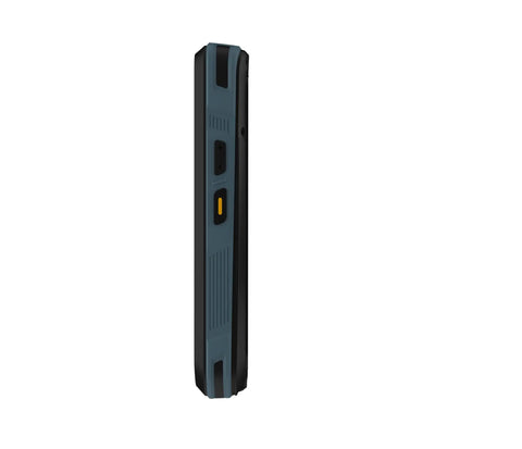 Boss Level 6 Inch Android 12 Handheld Barcode Scanner Rugged Portable PC With 4G LTE And WiFi side view showcasing buttons.