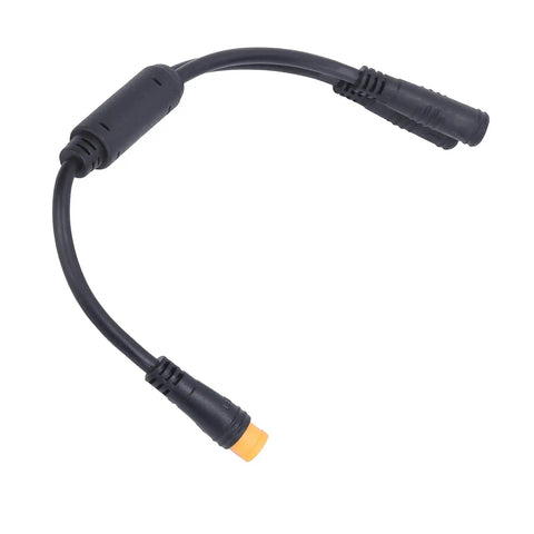 1T2 Splitter Cable For E Bike Gear Sensor And Brake 3 Pin Connector Easy Hook Up For BBS01 BBS02 BBSHD Shift Sensor And Brake Electric Conversion Parts For Smooth Power Tuning