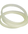 930 Mm Mini Lathe Belt For Power Lathes, Quick Swap Replacement, 3 Concave 4 Convex PJ Pattern, Durable Polyurethane Drive Belt