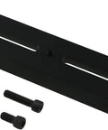 Dovetail Plate For Astro Cameras With 1/4-Inch-20 Photo Thread And GP Saddle Compatibility, 180mm Length, solid aluminum, with two screws