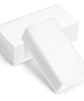 Two Pack HDPE Plastic Blocks 2 In By 3 In By 6 In High Density Polyethylene For DIY Projects And Home Floor Upgrades
