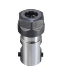 Solid One Set Er11 Collet Chuck Shaft Extension Rod For Milling Lathes And CNC Cutters close-up view showing metal construction.