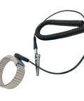 Adjustable Length ESD Wrist Strap With Retractable Coil Lead For Electronics Repair Anti Static Grounding Band Keeps Devices Safe