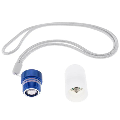 Two Color Scuba Dive Signal Light Four Modes Blue And Red Constant And Flashing Mini Tank Marker Light for Night Dives disassembled