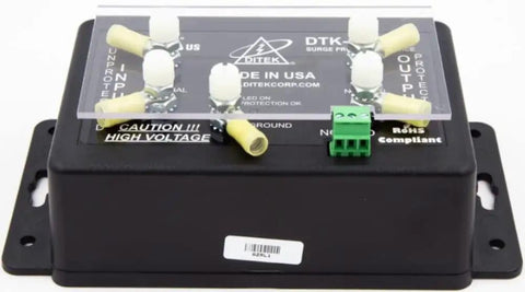 Heavy Duty Industrial Surge Protector Guard For Control Panels And Critical Equipment, 120VAC Circuits Feeding Fire Alarm Panels