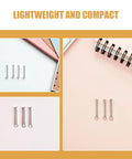 10 Sets Stainless Steel Folding Fan Rivets And Nuts Repair Kit For Paper Decorative And Dance Fans DIY Friendly Pro Grade Durable Fasteners For Quick Fixes And Smooth Operation And Long Lasting Performance, lightweight compact rivets