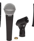 SM58 LC Dynamic Vocal Microphone For Live Gigs And Studio Sessions with case and packaging