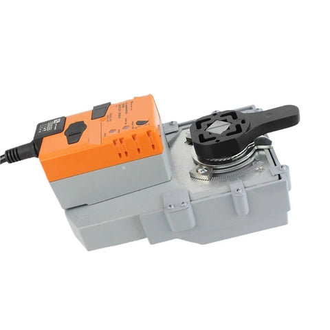 Heavy Duty 16Nm Rotary Actuator For Ventilation Systems Smooth As Butter Hvac Damper Controller Ac Dc 24 Volt Motor top view