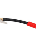 Grab This 16 Cm M6 External Thread Tire Inflator Extension Hose Features Quick Connect Air Chuck Tool Built For Car Motorcycle Bike Tires Perfect For Tight Areas Allowing Easy Inflation Access Without Hassle Helping You Keep Wheels Running Slick Daily., 16cm black braided hose with air chuck and M6 threaded connector
