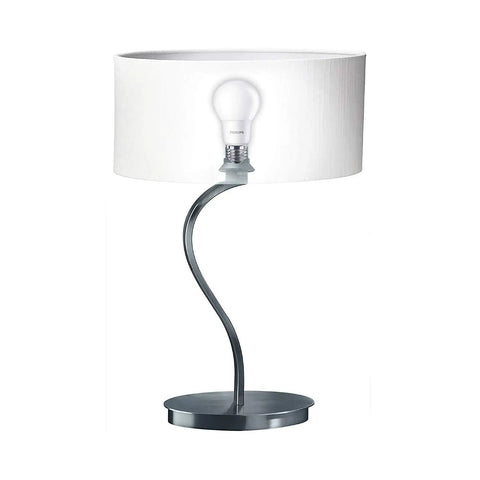 Frosted LED A19 Non-Dimmable Light Bulbs With EyeComfort, 1500 Lumens Daylight 5000K in modern lamp setting