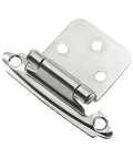 20 Pack Self Closing Cabinet Hinges With Hydraulic Buffer Soft Close Kit For Kitchen Cupboard Overlay Mount Heavy duty chrome hinge.
