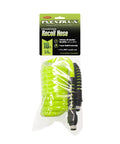 ZillaGreen 1/4 Inch Recoil Air Hose, 10 Feet, All Weather Flexible Polyurethane, packaged with fittings visible