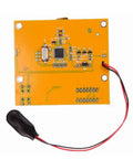 Pro Grade All In One Mega328 Transistor Tester With Case LCR Meter circuit board and wiring, yellow with microchip
