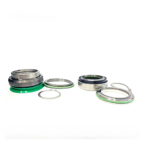 Spare Parts Upper Seal 60mm And Lower Seal 55mm Kit For Pump TC And VIT Models, Easy Install With Simple Tools, Quick Downtime Reduction, Reliable Maintenance Seal Set For Daily Pump Sealing And Cost Saving, stainless steel pump seals on white background