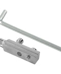 Top Tier Screw Extractor Kit For 1/2 And 3/4 Inch Bolts. High carbon steel extractor with L-handle for stripped fasteners
