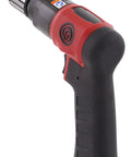 Air Powered Drill Beast Mode Power With 3/8 Inch Keyed Chuck, Pistol Grip, 0.62 HP, 460 W, 3000 RPM Hand Drill close-up view