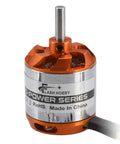 D2836 Brushless Outrunner RC Motor 880KV with orange and silver design for FPV drone and fixed wing airplane.