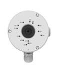 Bottom view of Durable Aluminum Junction Box B10 for Outdoor and Indoor CCTV Bullet Cameras, Weatherproof Housing