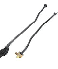 Black Shift Linkage Kit For Acura Integra 1994 2001 And Honda Civic 1992 2000 B Series Engine Only Direct Fit Performance Upgrade Easy Install Hardware Included, black steel rods