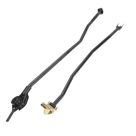Black Shift Linkage Kit For Acura Integra 1994 2001 And Honda Civic 1992 2000 B Series Engine Only Direct Fit Performance Upgrade Easy Install Hardware Included, black steel rods