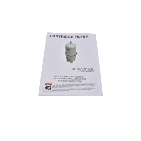 User manual for EC-160301 Replacement Cartridge Assembly For Clean And Clear Plus 420 Sq Ft Pool Filter