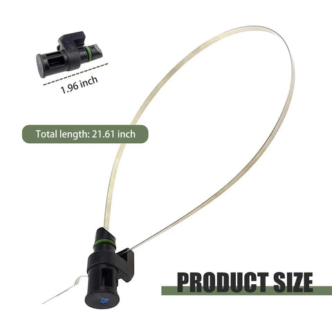Go-To Automotive Transmission Oil Dipstick Immersion Level Indicator Stainless Steel Dipstick Replacement OEM 31086 JA00A Fits Most Cars