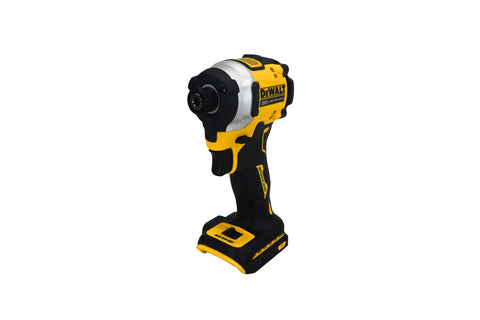 Front view of Workhorse 20V Cordless Brushless Compact One Quarter Inch Impact Driver With Three Speed Trigger, 1825 Inch Pounds Torque