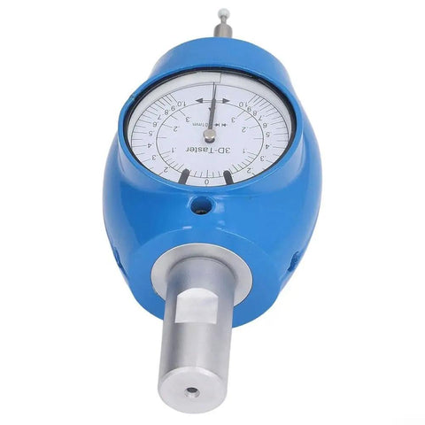 3D Edge Finder With 0.01mm Precision For CNC Milling And EDM XYZ Axis Detector in blue casing, close-up view