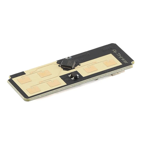 24G Multi Target Motion Tracking Radar Module With On Board PCB Antenna For Precise Human Trajectory Localization And Real Time Tracking Across Electronics, Automotive And Industrial Gear, angled view