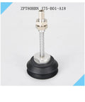 Heavy Duty Pneumatic Vacuum Chuck With Industrial Manipulator Suction Cup For Factory Automation, ZPT80HBN with stainless steel and rubber.